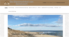 Desktop Screenshot of dedierenwinkel.info